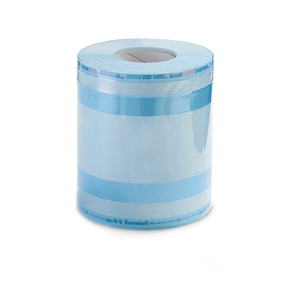 Пакеты для стерилизации со складками EUROSTERIL в рулоне,  50 мм х200 м - фото 0
