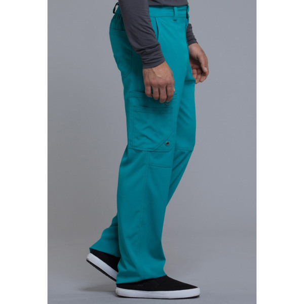 Брюки медицинские мужские Cherokee CK200A, бирюзовый, 2XL - фото 2