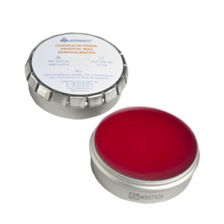 Воск цервикальный Interdent, особо эластичный, красный, 70 г  - фото 0