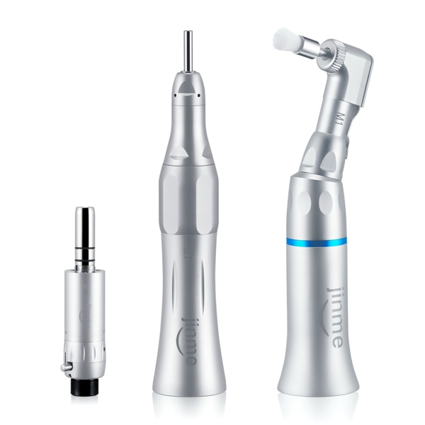 Набор наконечников Jinme M1, угловой + прямой, воздушный микромотор, без фиброоптикиа - фото 0