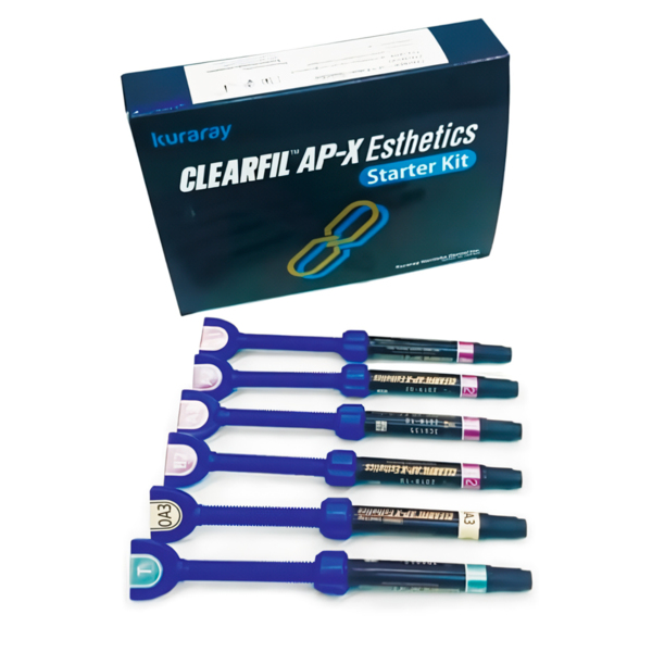 CLEARFIL AP-X Esthetics Starter Kit - универсальный композитный материал, шприц 2 мл (3,6 г) х 6 шт - фото 0