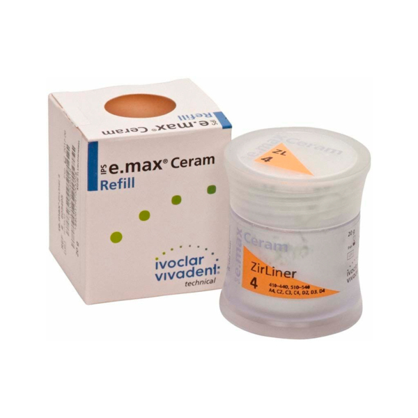 IPS e.max Ceram ZirLiner - циркониевый подслой, цвет 4, 20 г - фото 0