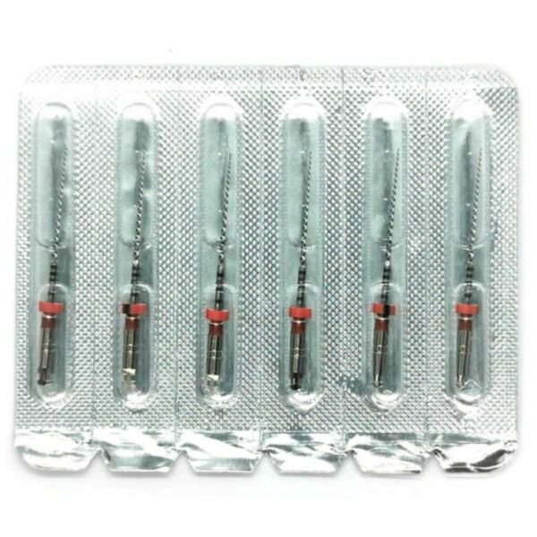 Файлы машинные Eurofile DK-Files, для препарирования каналов, 31 мм, №25/.04, никель-титан, 6 шт - фото 1