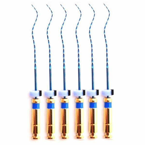 Файлы машинные Eurofile 3D-Files, для финишной обработки, 31 мм, №F30/.04, никель-титан, 6 шт - фото 0