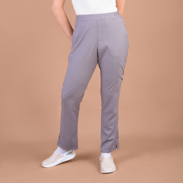 Брюки женские Тезис TZ310, серо-бежевый, 46 - фото 0