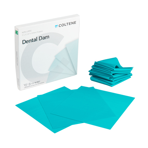 HYGENIC DENTAL DAM - латексные листы для коффердама, размер 152 х 152, средние, 36 шт - фото 0