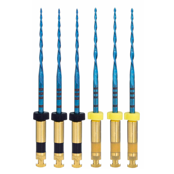 UltraRec Blue (Heat Activation) - машинные файлы (реципрок), 25 мм, в наборе: R40x3, R50x3, никель-титан, 6 шт - фото 0