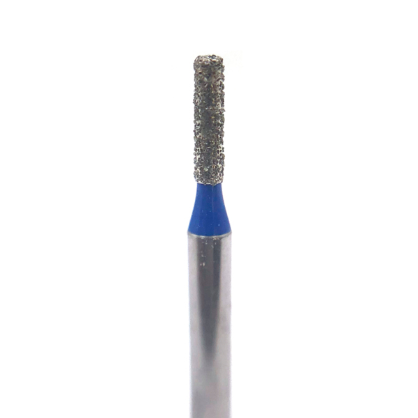 Бор алмазный Ecoline E 835, цилиндр, D=1.0 мм, FG, синий, 1 шт - фото 0