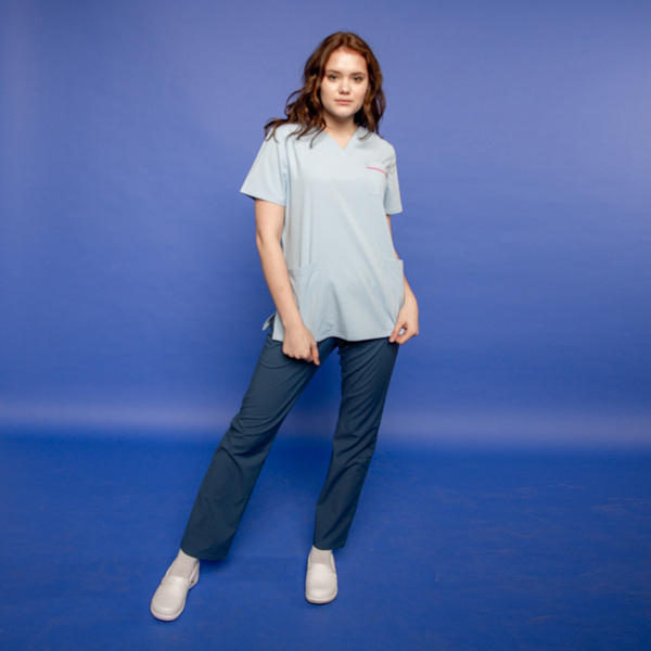 Туника женская 247 Montana, R132 светло-голубой, XL - фото 1