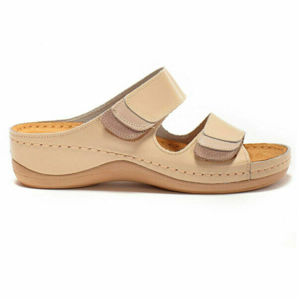 Тапочки-сабо Леон 904, женские, бежевые, 37 - фото 1