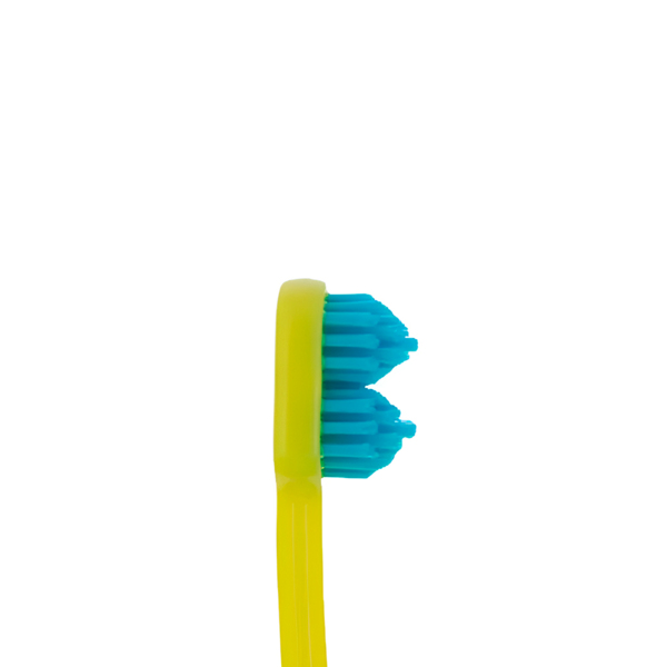 Зубная щетка Splash Brush Double 170, средней жесткости, желтый, 1 шт - фото 1