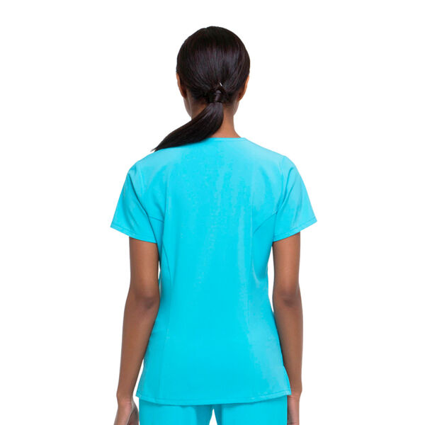 Топ медицинский женский Dickies DK615, голубой, L - фото 2