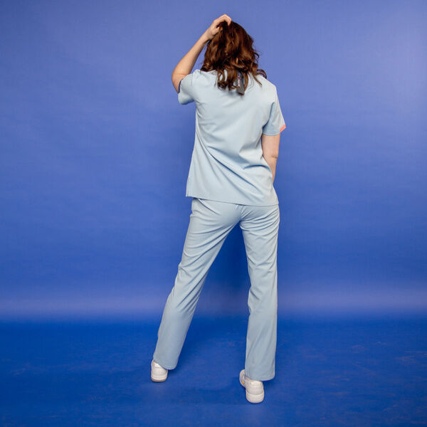 Туника женская 254 Alabama, R132 светло-голубой, M - фото 4