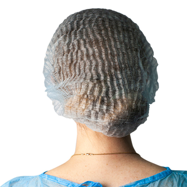 Шапочка медицинская "Шарлотта", голубая, 100 шт - фото 1