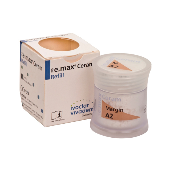 IPS e.max Ceram Margin - керамическая плечевая масса, цвет A2, 20 г - фото 0