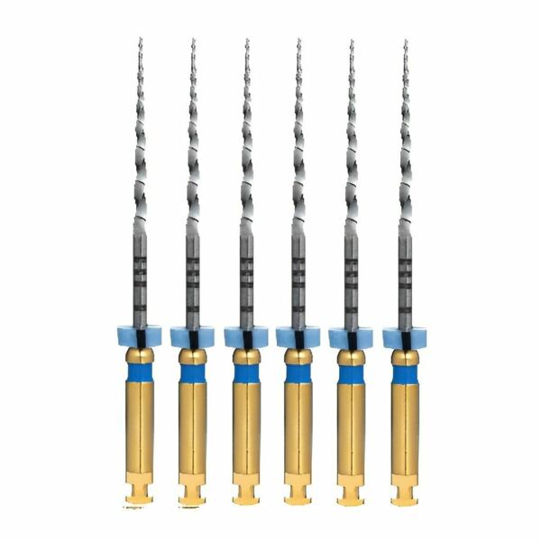 Файлы машинные Eurofile Ultratapers, для препарирования каналов, 21 мм, №F3, никель-титан, 6 шт - фото 0