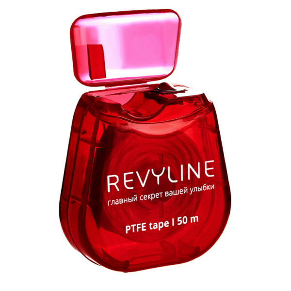 Зубная нить Revyline PTFE Special Color Edition Magenta, тефлон, красный, 50 м - фото 4