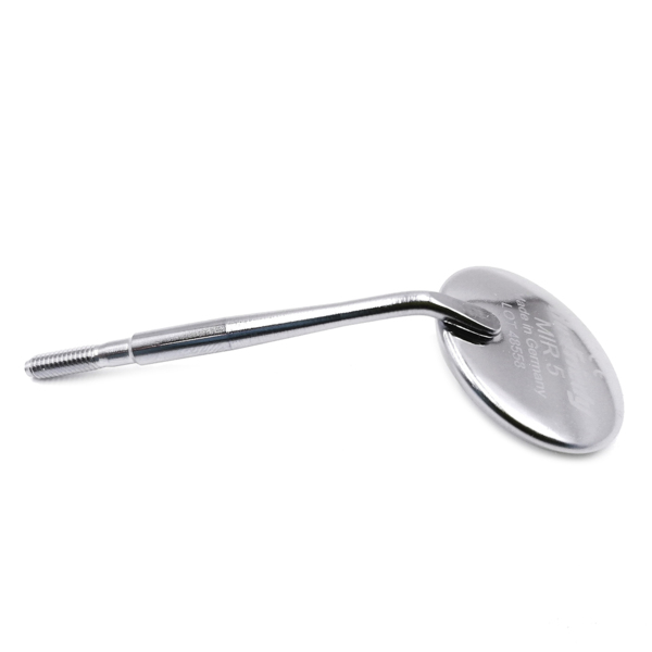 Зеркало Hu-Friedy #5, родиевое, с односторонним конусом, американская резьба, 24 мм, 12 шт - фото 2