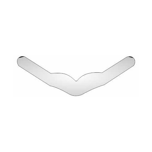 Матрицы металлические, плоские, для моляров, два центральных выступа, 50 мкм, 12 шт - фото 0