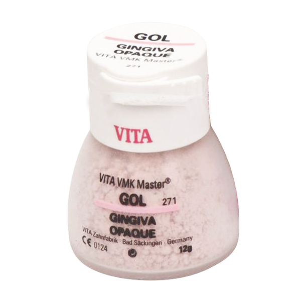 VITA VMK MASTER GINGIVA OPAQUE - порошок для облицовки металлических каркасов с КТР (цвет на выбор), 12 г - фото 0