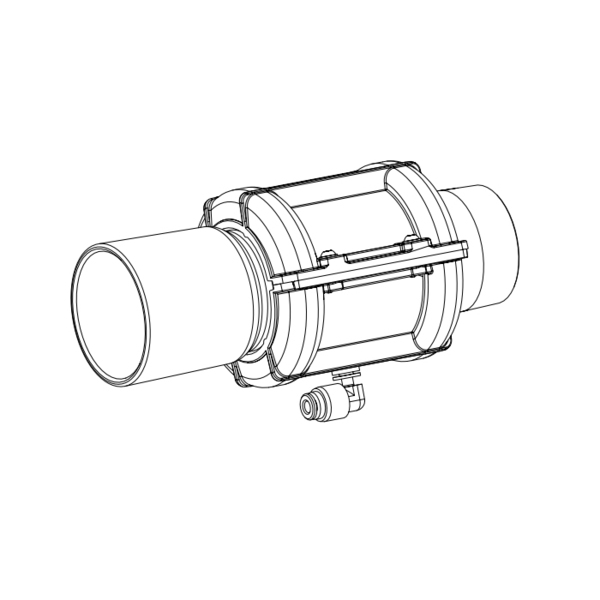 Клапан зажимной прямой для вытяжки Silent TS2, Silent V4 - фото 0