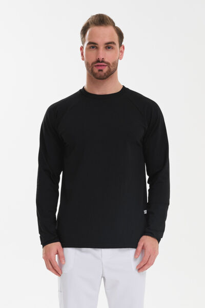 Лонгслив мужской Тезис TZ512, черный, 56 - фото 0