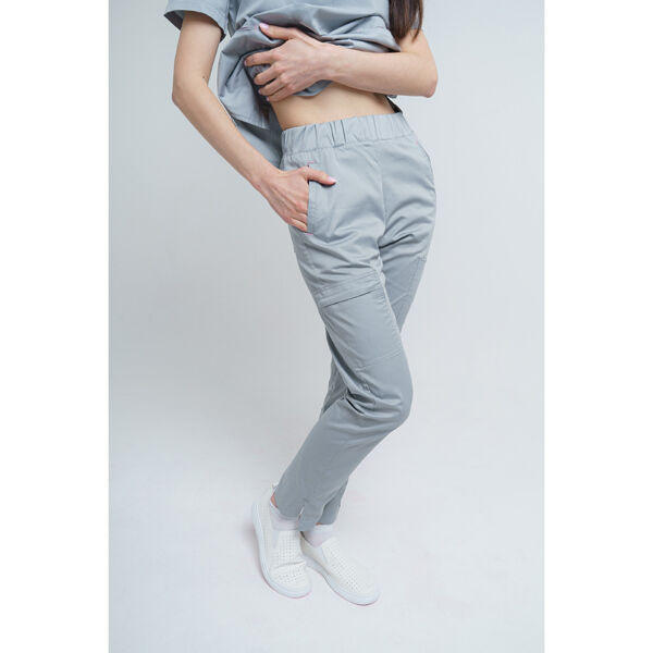 Брюки женские Тезис TZ210, серый, 42 - фото 1