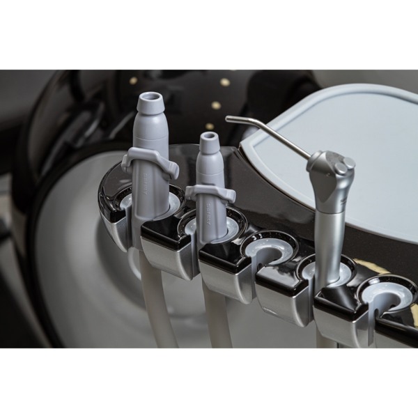 Стоматологическая установка SAFETY M2+, нижняя подача, с 24-диодным светильником - фото 12