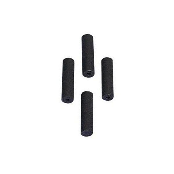 Резиновые полиры-наконечники, черные, 100 шт - фото 0