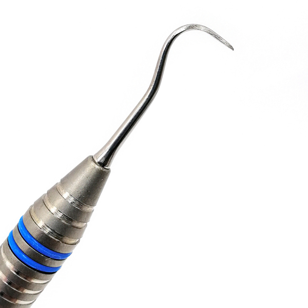 Скалер #N137, двусторонний, передний, длиный хвостовик - фото 1