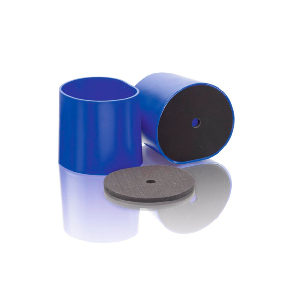 Муфельные кольца, большие, синие, 4 шт - фото 0