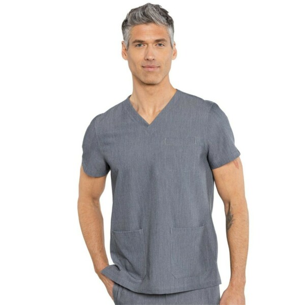 Топ медицинский мужской RothWear MC7477, серый, XL - фото 0