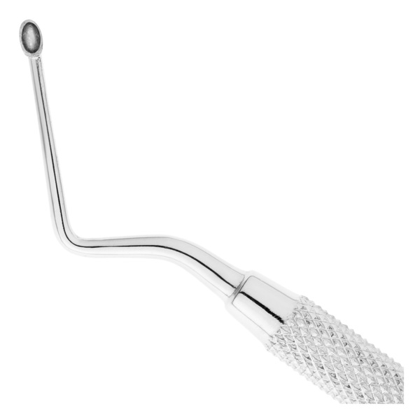 Ложка кюретажная Hemingway, овальная, 2,0 мм, угол терминального изгиба 90  - фото 3