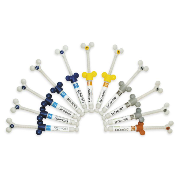 EsCom100 — пломбировочный материал, цвет AО3, шприц 4 г - фото 0