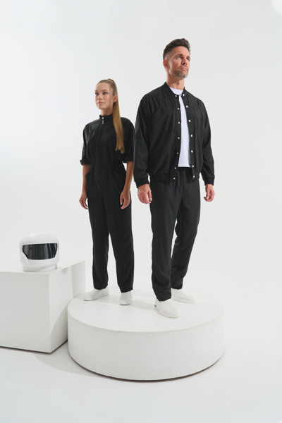 Бомбер мужской Тезис TZ690, черный, 50 - фото 3