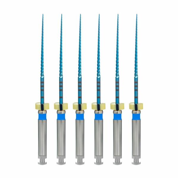 Файлы машинные Eurofile DH-Files, универсальный, 25 мм, №30/.04, никель-титан, 6 шт - фото 0