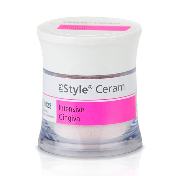 IPS Style Ceram Intensive Gingiva Refill - масса десневая интенсивная, цвет 1, 20 г - фото 0