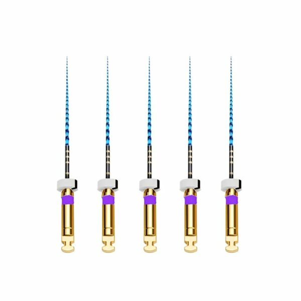 Файлы машинные Eurofile T-Flex, стерильный, для препарирования каналов, 25 мм, №10/.04, никель-титан, 5 шт - фото 0