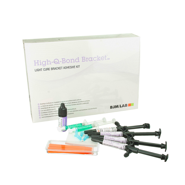 High-Q-Bond Light Cure Adhesive Bracket Kit - цемент композитный светоотверждаемый адгезивный для фиксации брекетов - фото 0