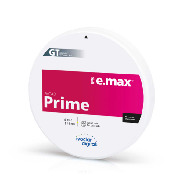 IPS e.max ZirCAD Prime - диск для фрезерования, цвет BL2, 98.5х20 мм - фото 0