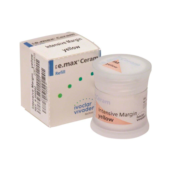 IPS e.max Ceram Intensive Margin - интенсивная плечевая масса, желтая, 20 г - фото 0