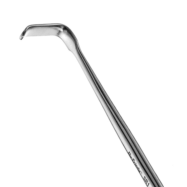 Ретрактор Surgical #3, хирургический, изгиб вниз, 12х55 мм - фото 1