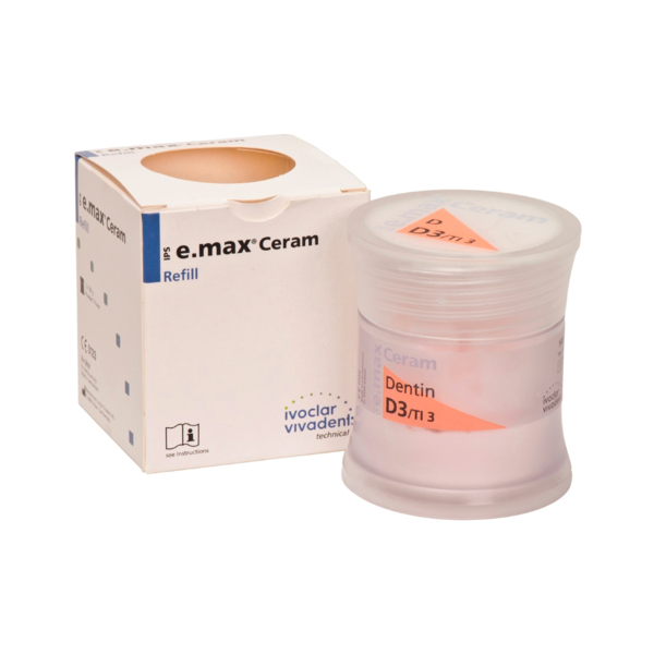IPS e.max Ceram Dentin - дентин, цвет D3, 100 г - фото 0