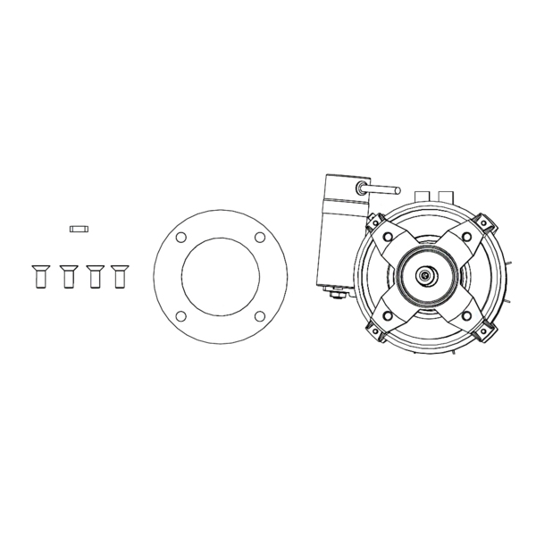 Двигатель 230 В в комплекте для триммера MT Plus - фото 0