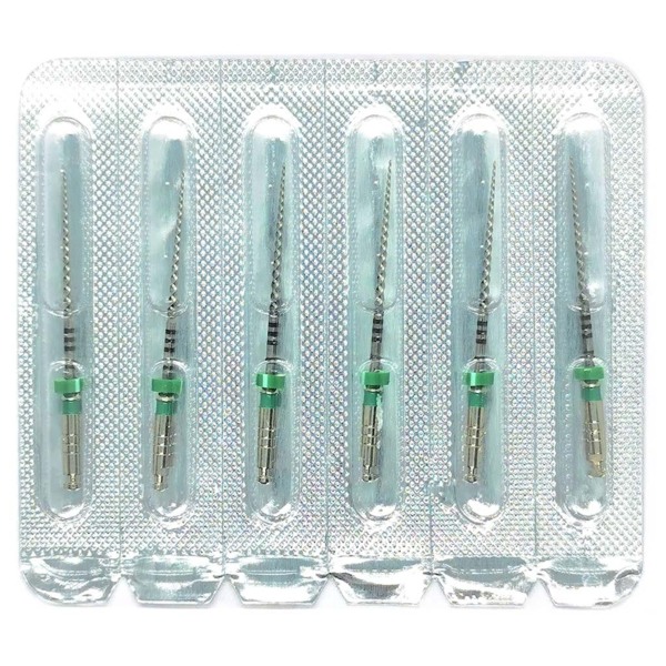 Файлы машинные Eurofile DK-Files, для препарирования каналов, 31 мм, №35/.06, никель-титан, 6 шт - фото 1