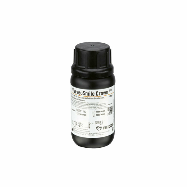 Фотополимерная смола Bego VarseoSmile Crown plus, для 3D-печати постоянных коронок, цвет С2, 0.25 кг - фото 0