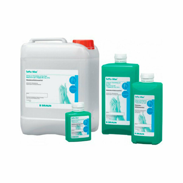 Антисептик B.Braun Софта-Ман Изо, для обработки рук и операционного поля, канистра, 5 л - фото 0