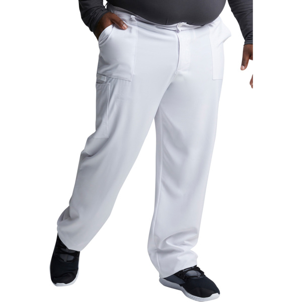 Брюки медицинские мужские Dickies DK015, белый, XS - фото 3
