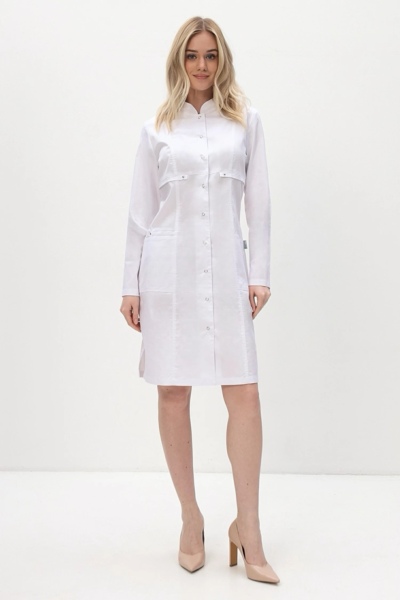 Халат женский 292 Ultra, длинный рукав, белый, 60 - фото 3