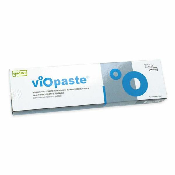 Материал Spident Viopaste, стоматологический, водорастворимый, для временного пломбирования корневых каналов, шприц 2 г - фото 1